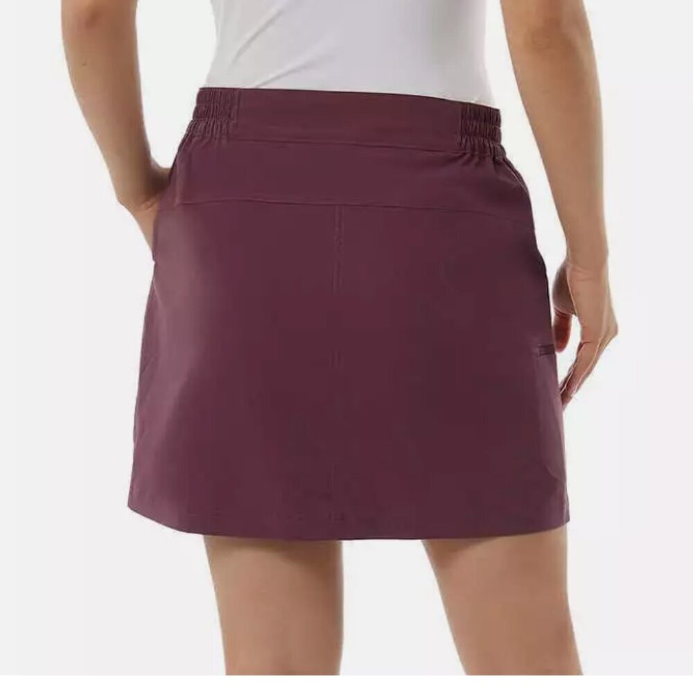 32 Degrees Cool Womens Lightweight Tech Skort Crushed Violet - Picture 3 of 4